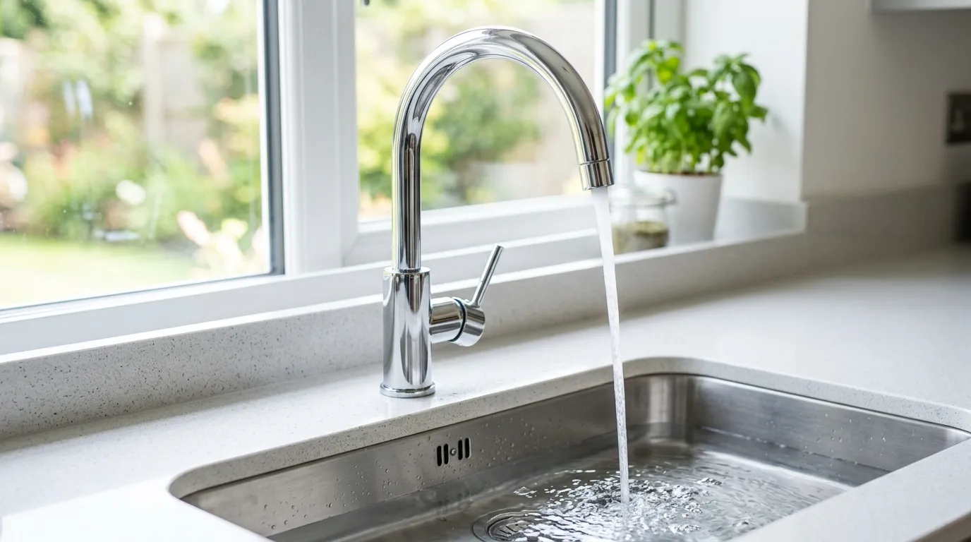 Local Plumbing Master Pros same day plumber fixing a faucet in McBain, MI